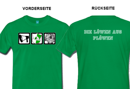 Rundumansicht FRV Plöwen Fan T-Shirt