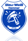 Vereinswappen Blau-Wei Hammer